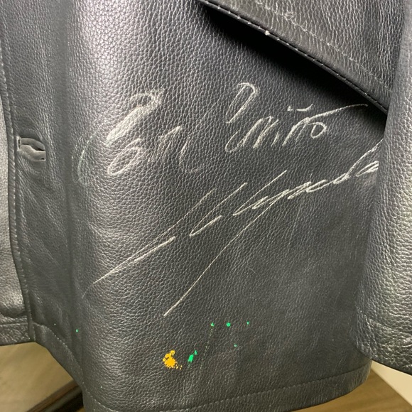 Custom Men’s Merino International Leather Coat - Picture 6 of 8